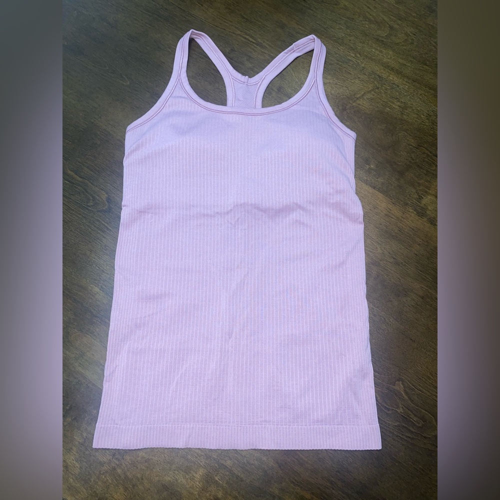Lululemon Ebb to Street Tank in light Pink